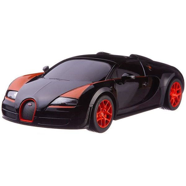 Машинка на радиоуправлении Rastar 47000 Bugatti Grand Sport Vitesse черный