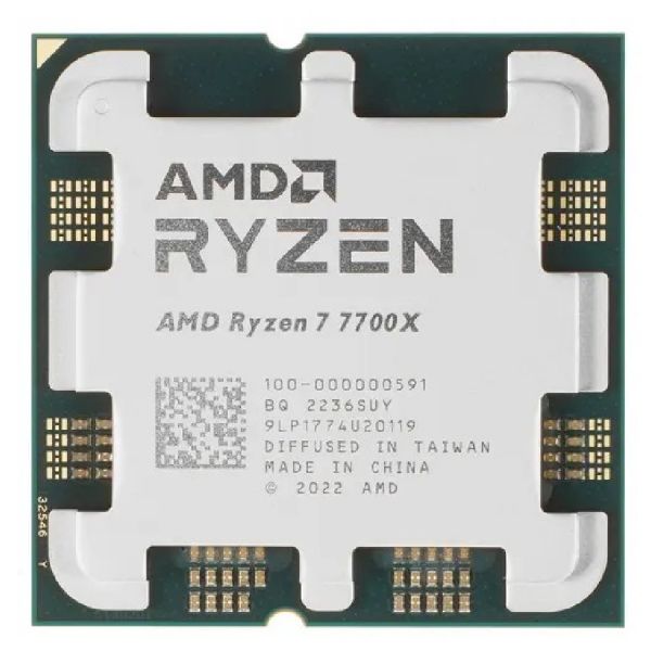 Процессор AMD Ryzen 7 7700X 4.5 ГГц BOX (без кулера) [100-100000591wof]