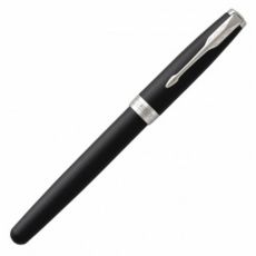 Ручка роллер PARKER Sonnet Core T529 коробка подарочная черный/серебристый 1931523