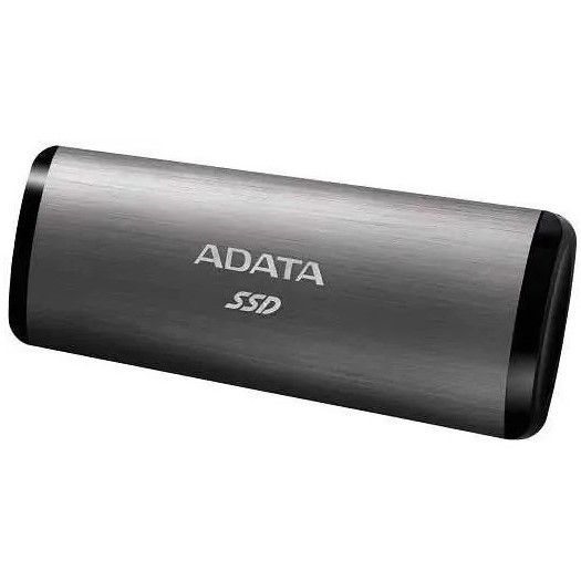 Внешний жесткий диск ADATA SE760 [ase760-256gu32g2-cbk], 0.256 Тб, SSD 1,8 